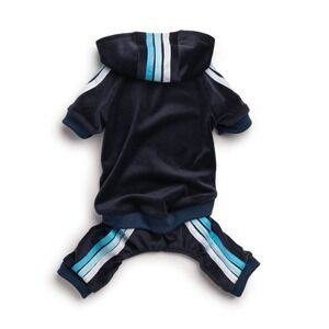 Fabdog Navy Velour Jogger - Blue - 16‎